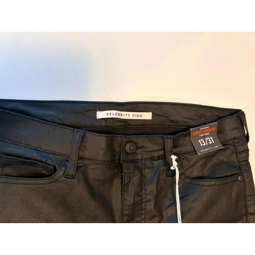 Celebrity Pink Girl's Curvy Push Up Skinny Jeans Size 13/31 - Picture 3 of 3